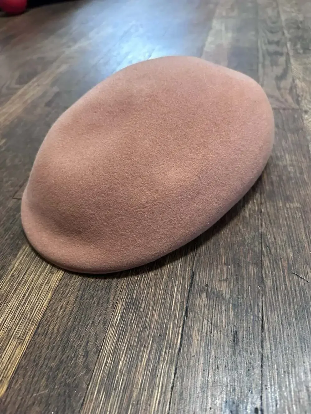Vintage Wool Felt Structured Ivy Cap Newsboy Hat Made in U.S.A.